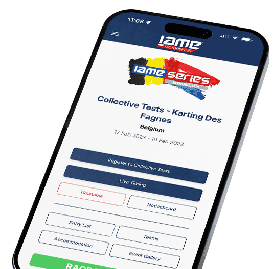 IAME Motorsport App