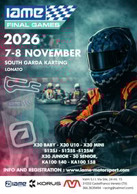 IAME Final Games 2026 - South Garda Karting
